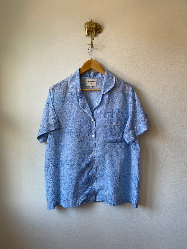 Block Print Short Pijamas
