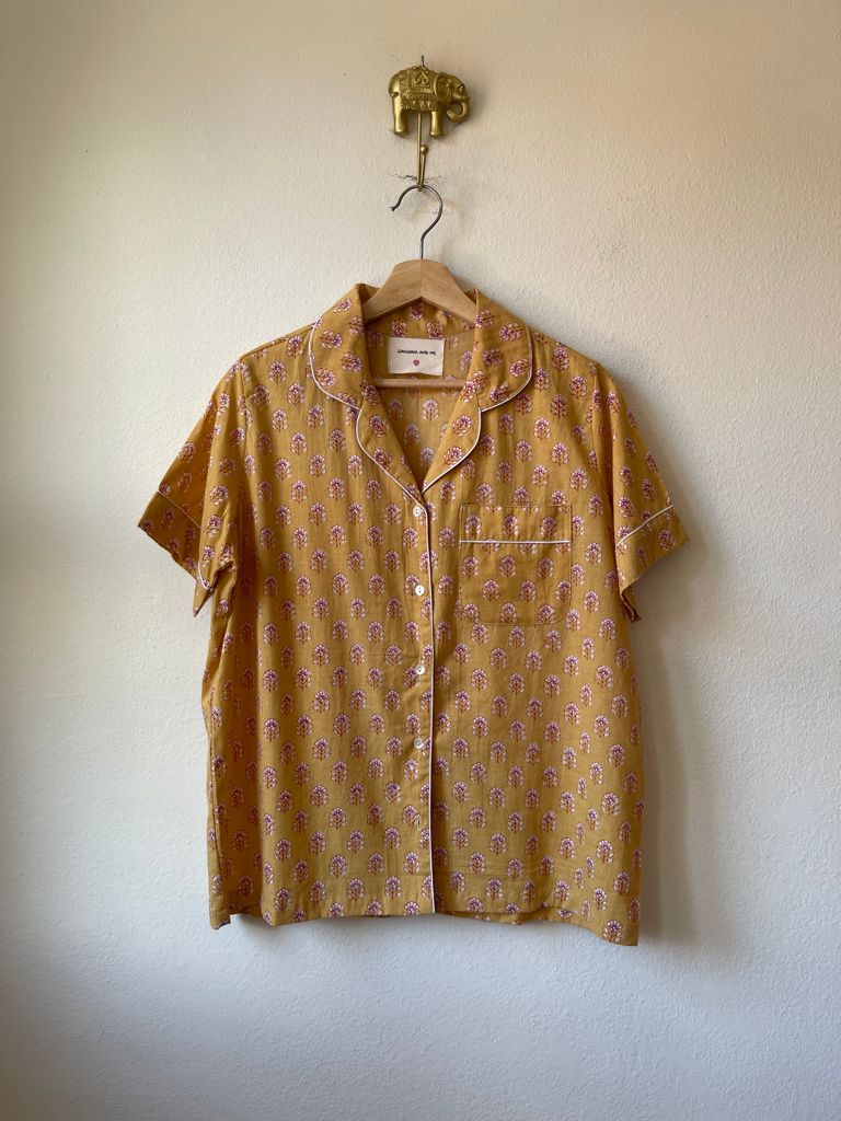 Block Print Short Pijamas