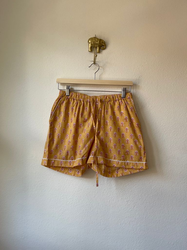 Block Print Short Pijamas