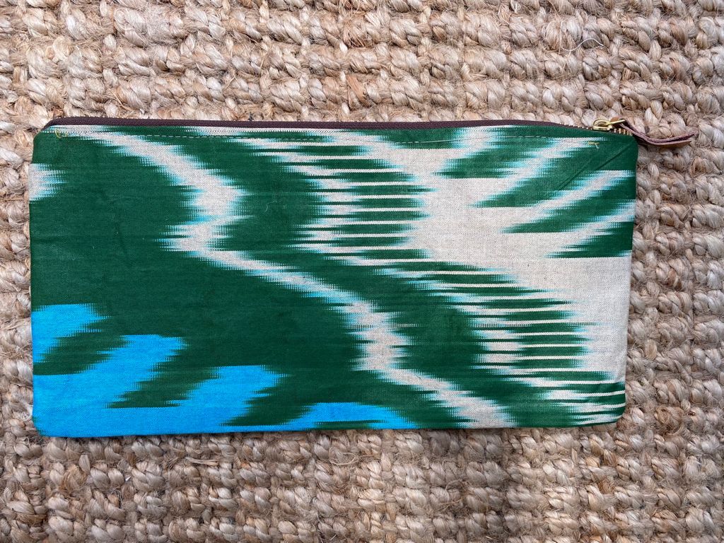 Ikat Print utilities bag