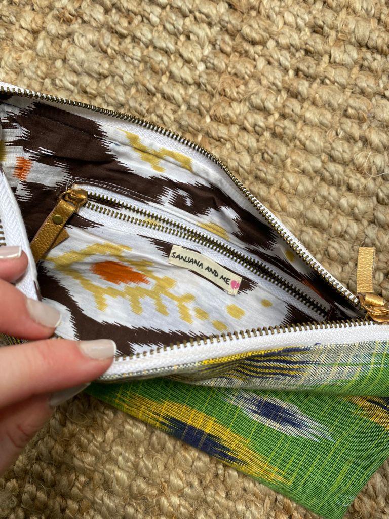 Ikat Print utilities bag