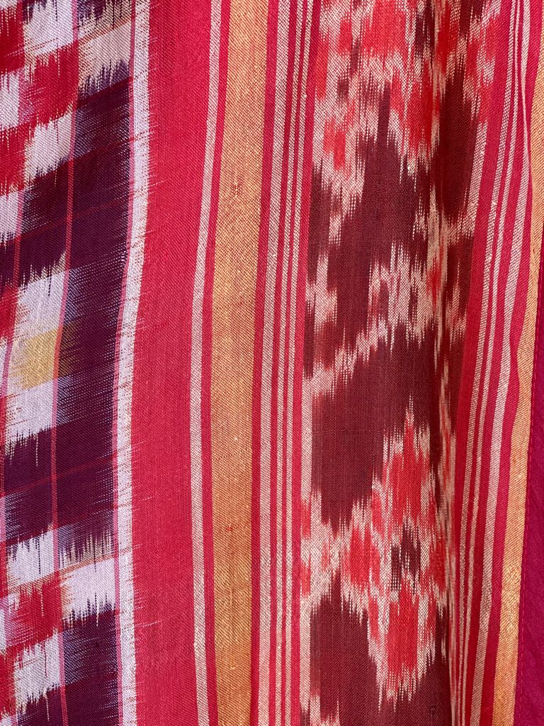 Long silk kimono