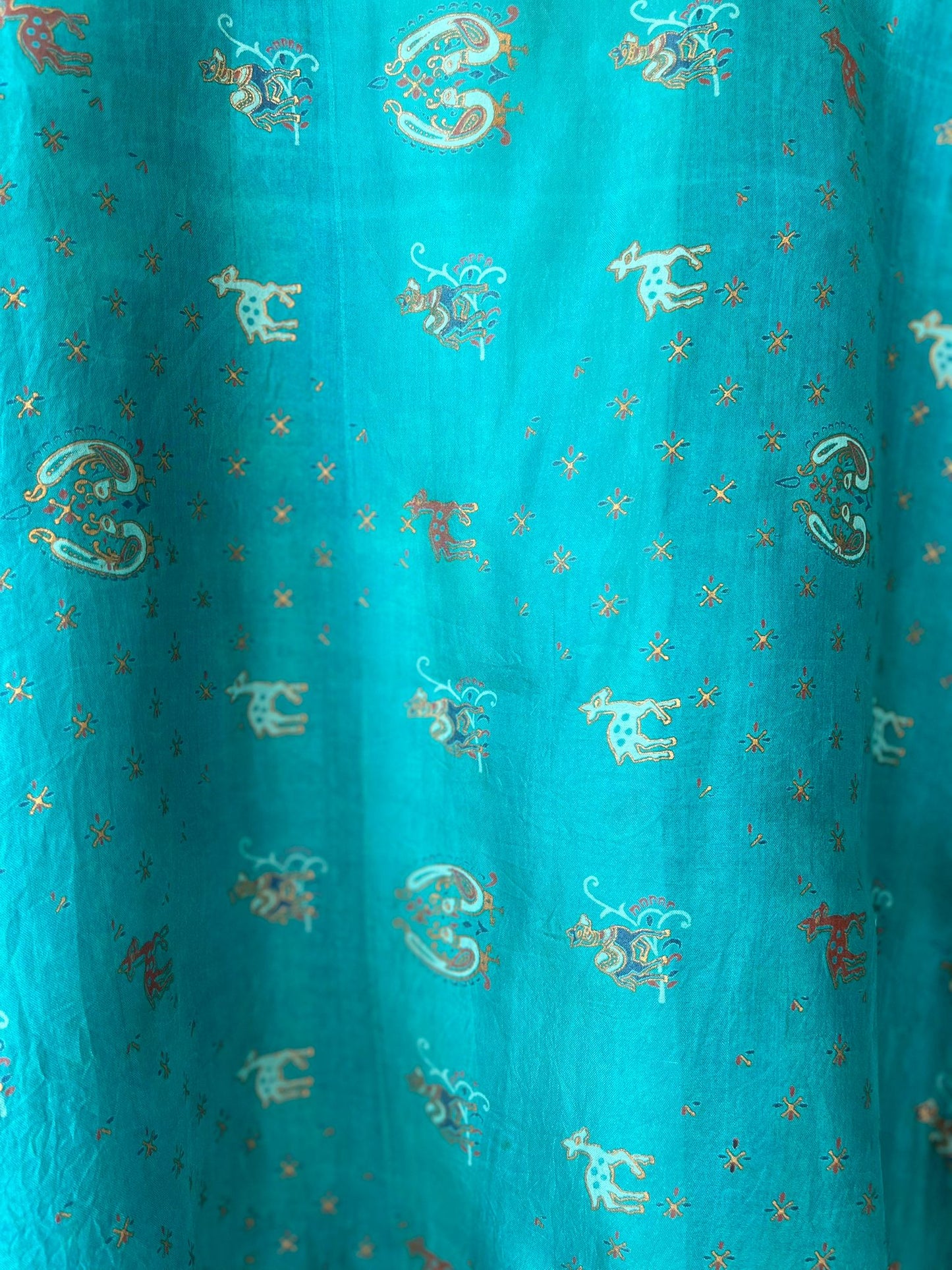 SHORT SILK KIMONO