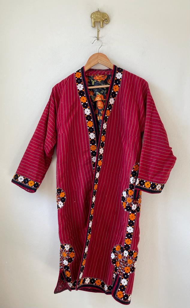 Vintage Turkish Red Coat