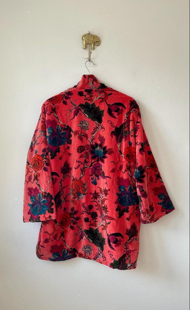 Velvet Kimono Short