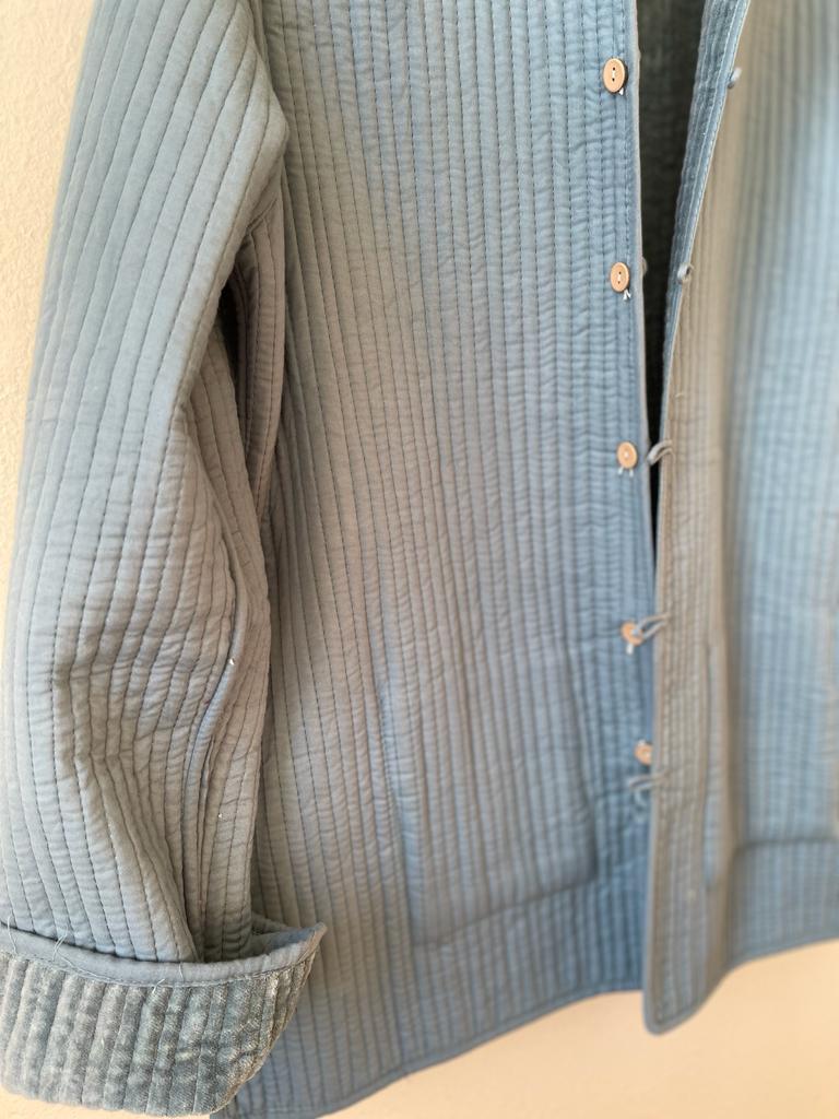 Quilted reversible jacket, Short