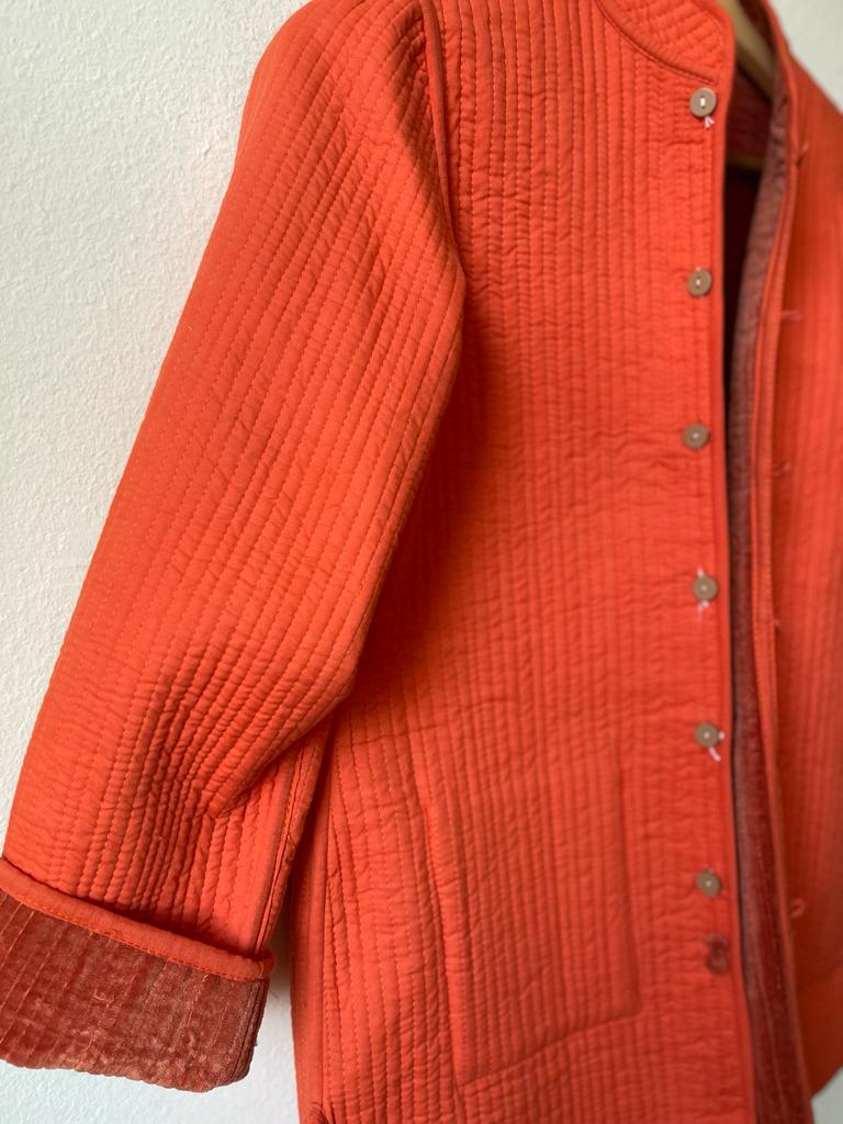 Quilted reversible jacket, Short