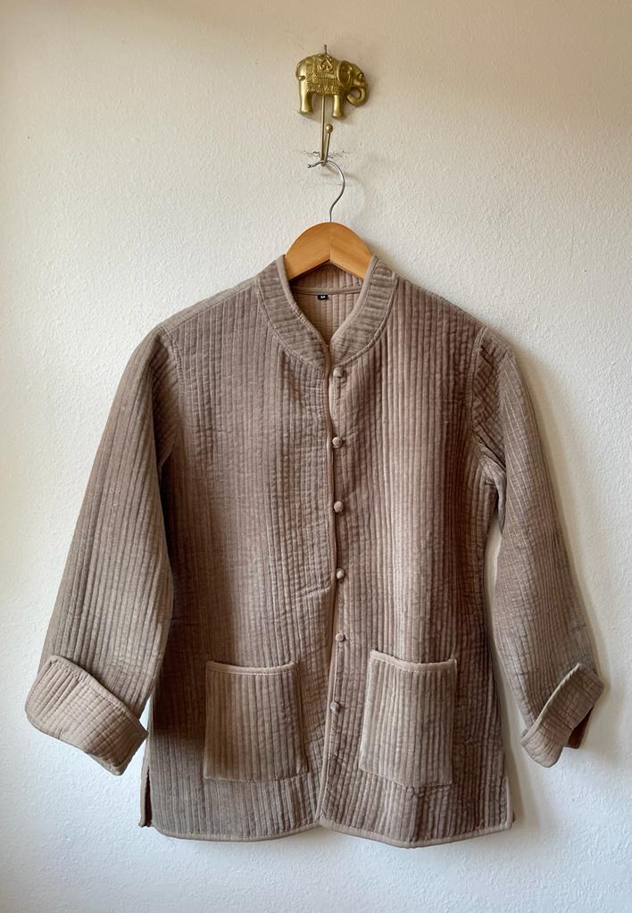 Quilted reversible jacket, Short