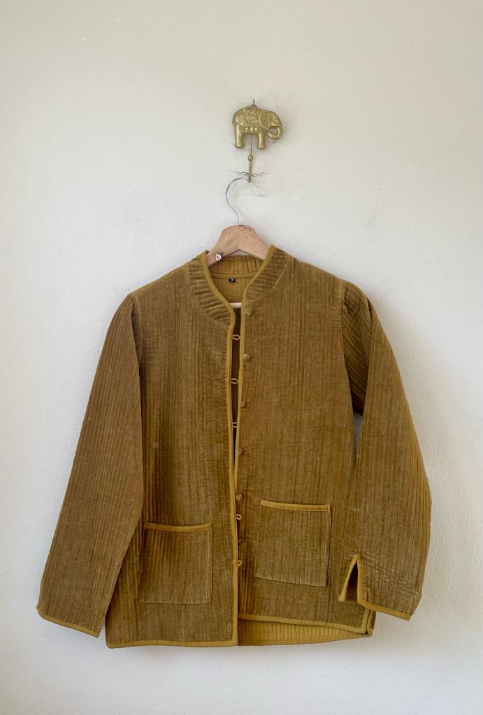 Quilted reversible jacket, Short