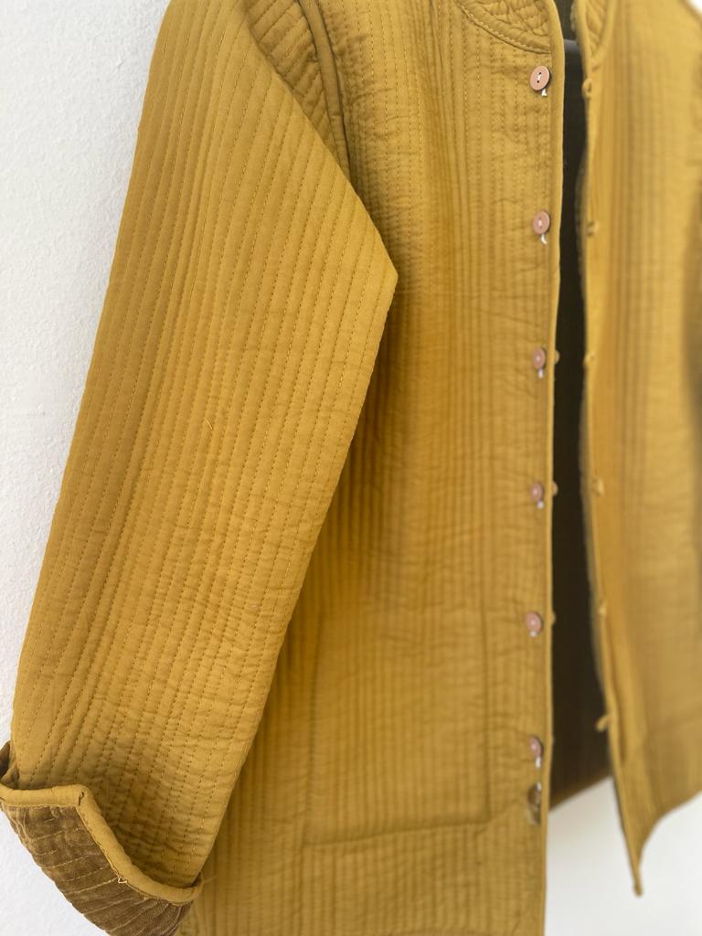 Quilted reversible jacket, Short