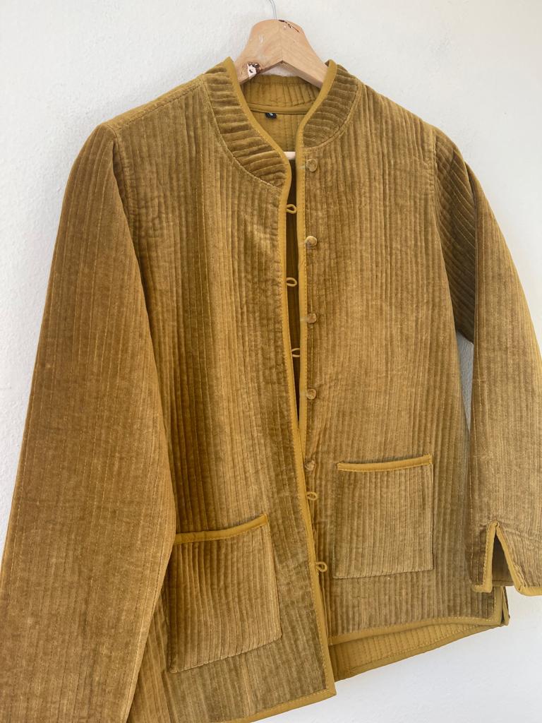 Quilted reversible jacket, Short