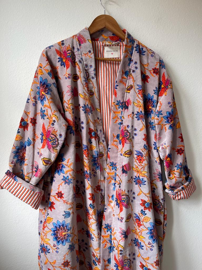Velvet kimono