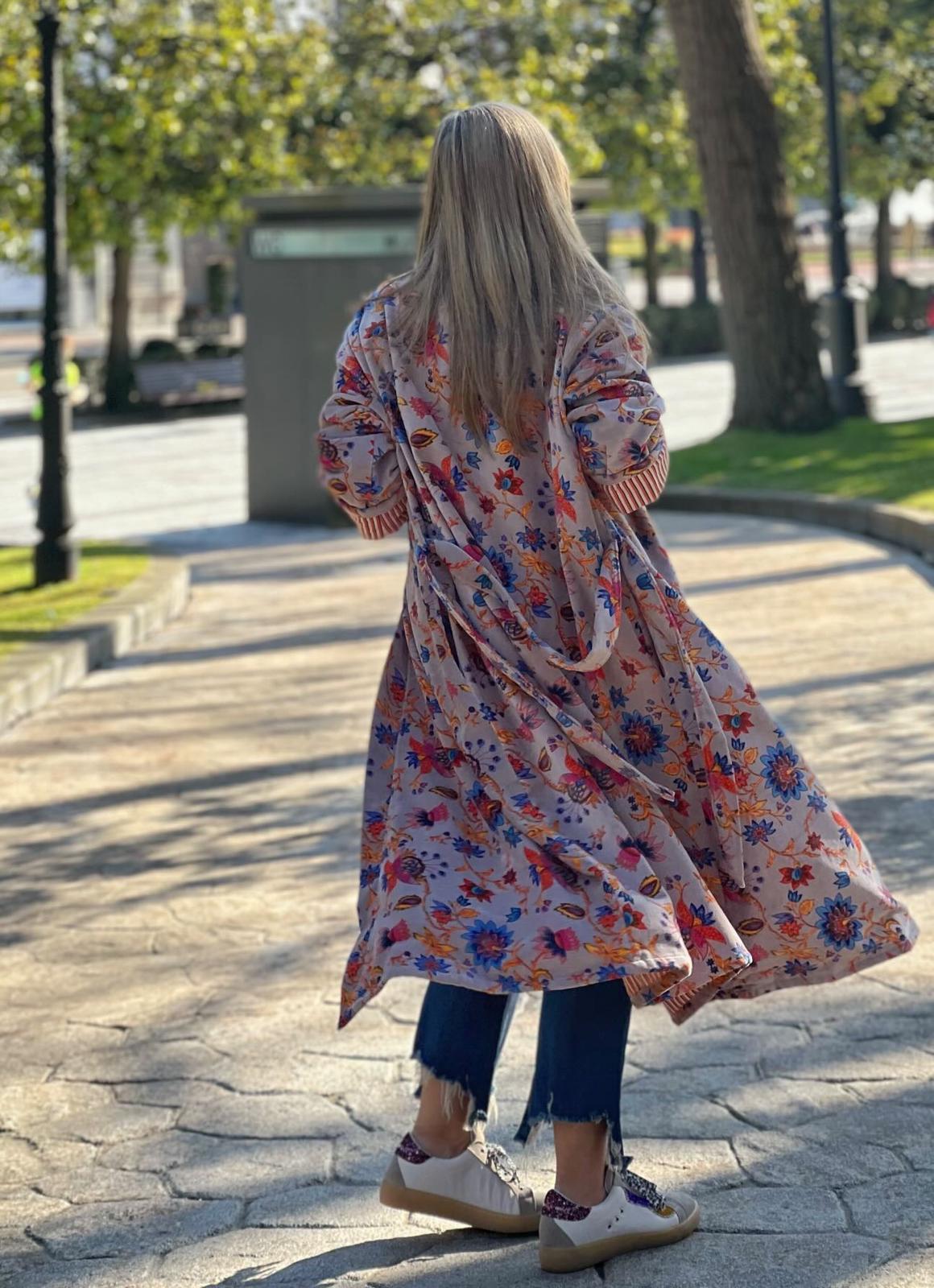 Velvet kimono