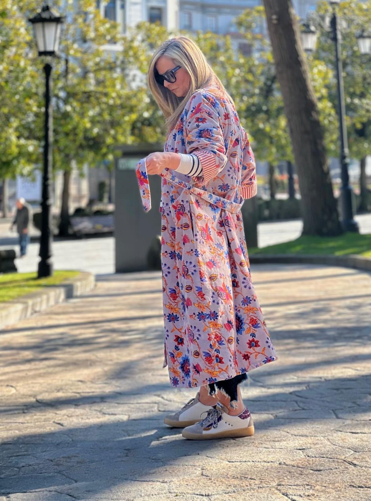 Velvet kimono