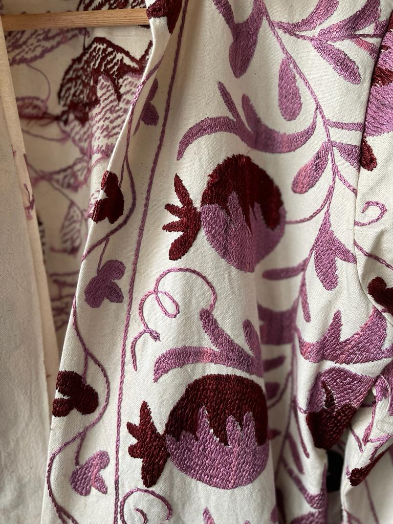 Short Suzani Kimono