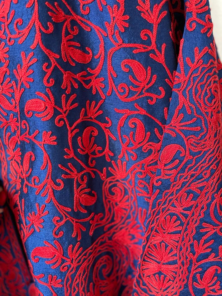 Silk Embroidered Jacket