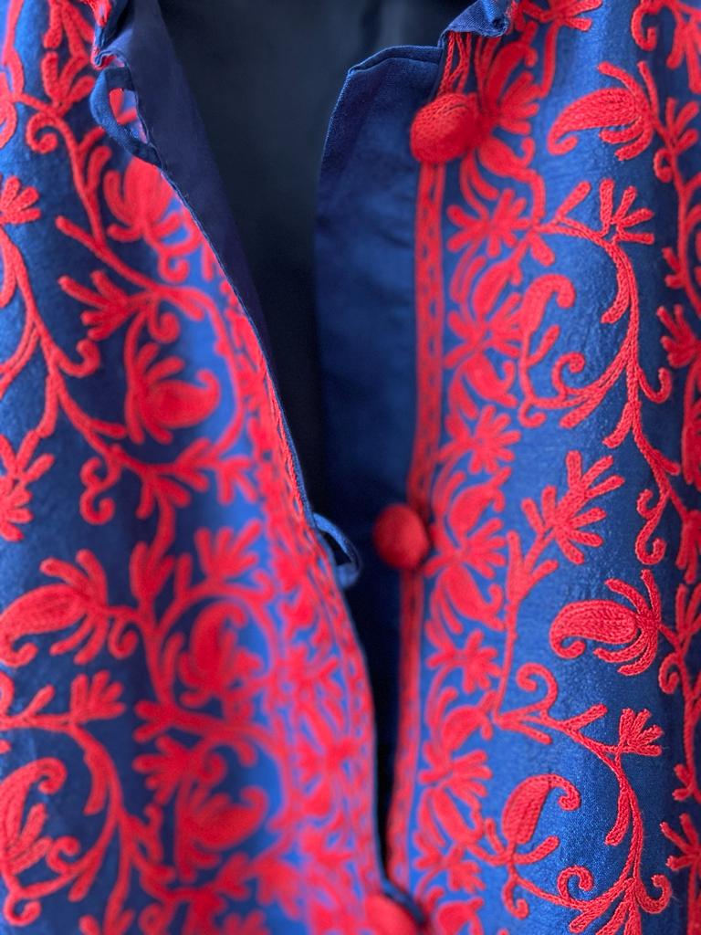 Silk Embroidered Jacket