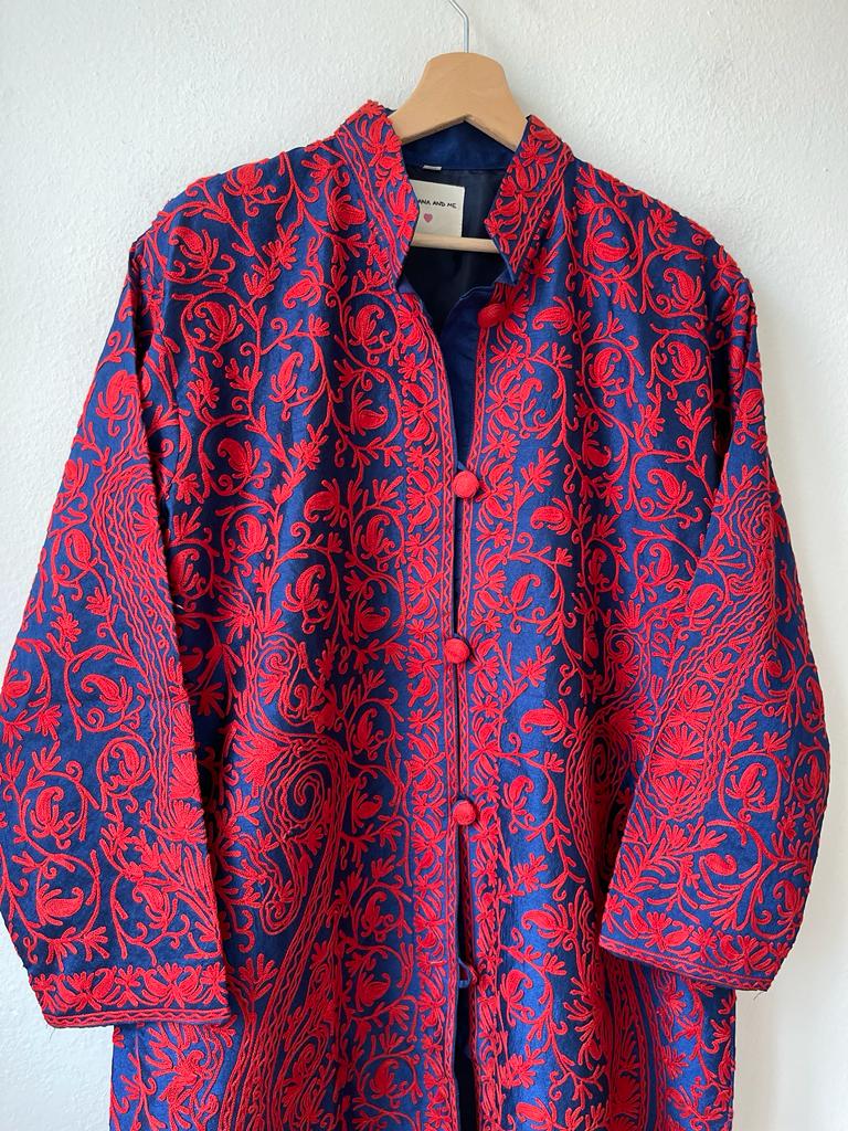 Silk Embroidered Jacket