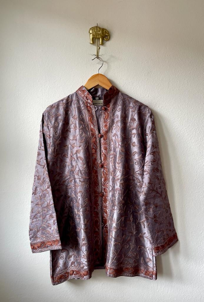 Silk Embroidered Jacket