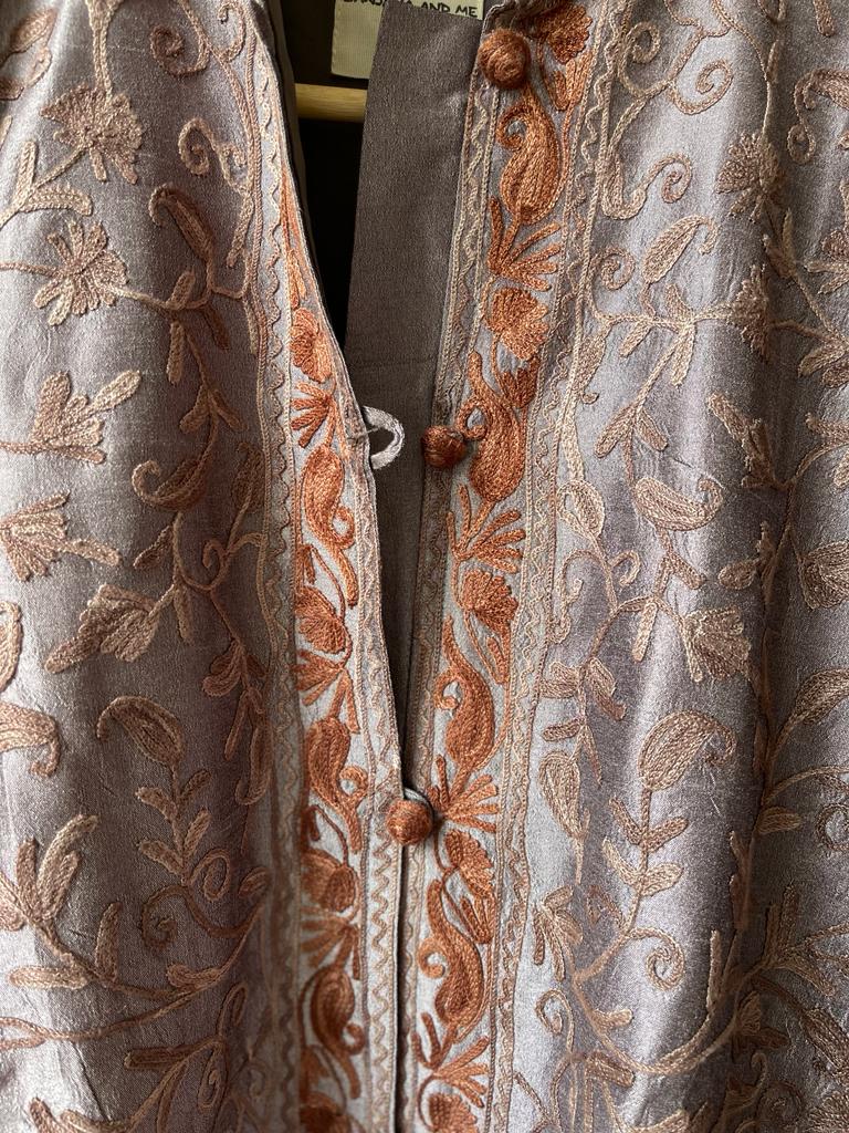 Silk Embroidered Jacket