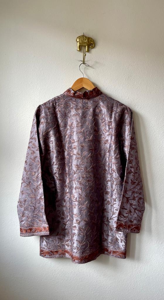 Silk Embroidered Jacket