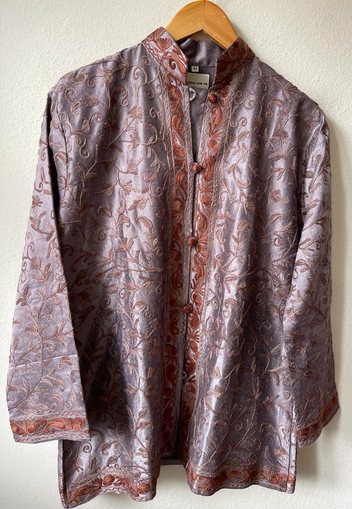 Silk Embroidered Jacket
