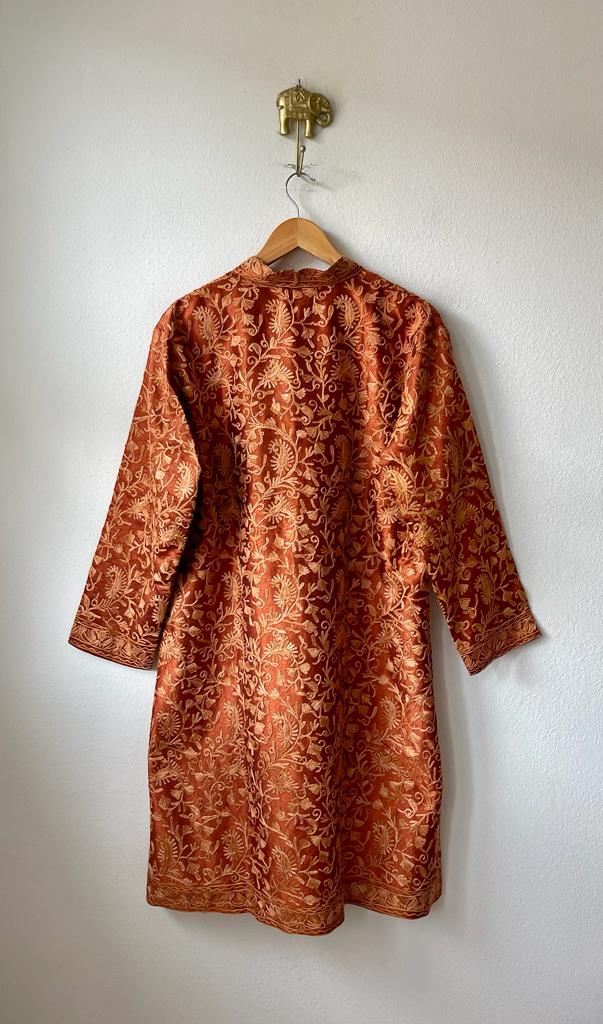 Silk Embroidered Jacket