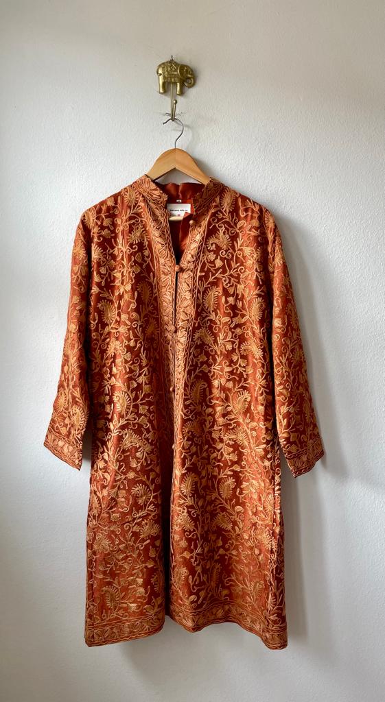 Silk Embroidered Jacket
