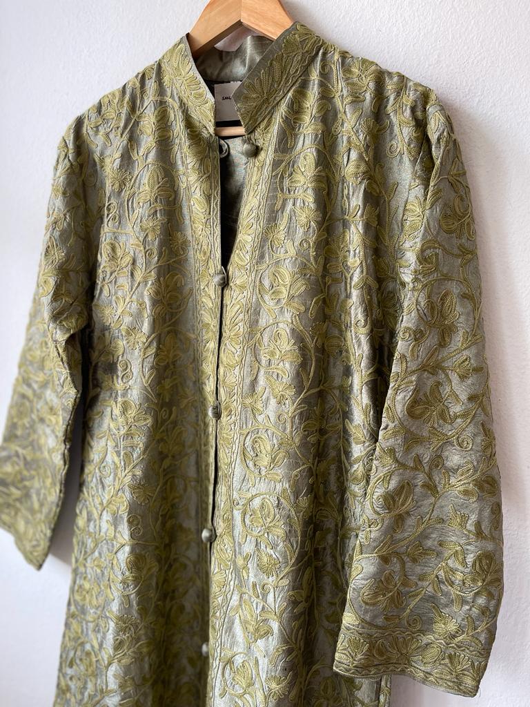 Silk Embroidered Jacket