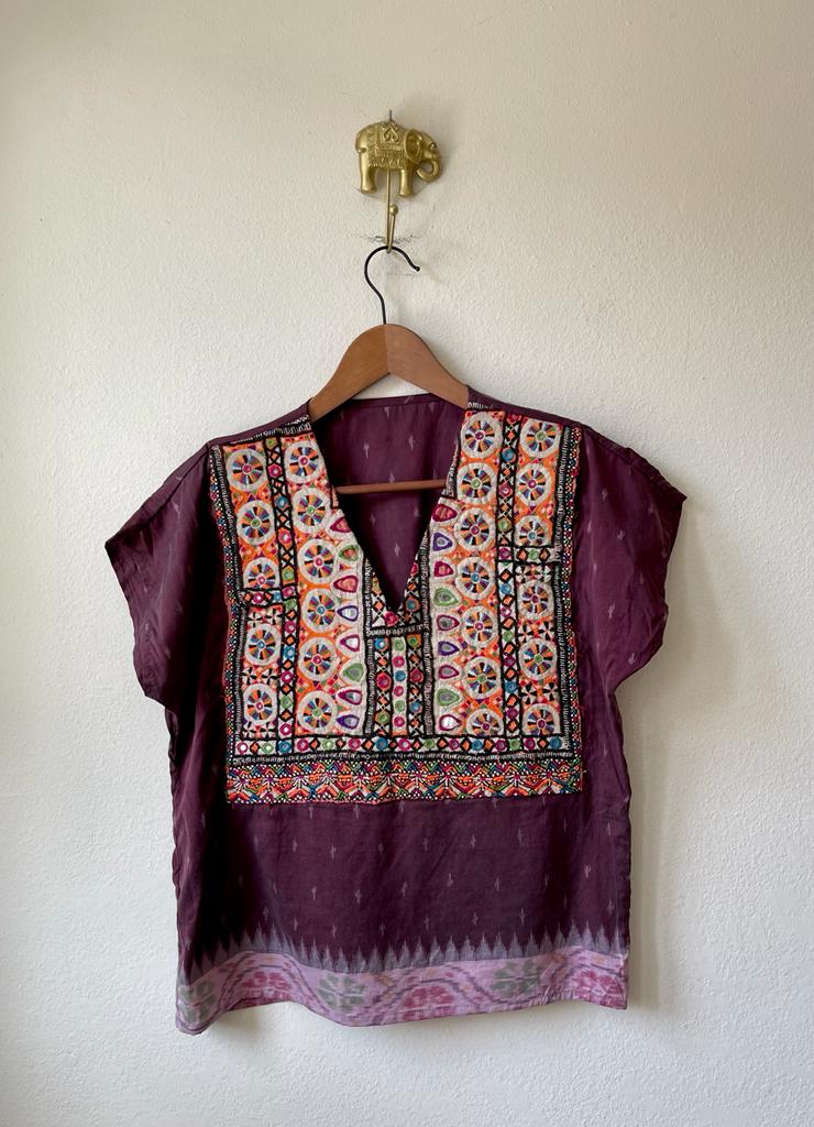 Silk Vintage Top