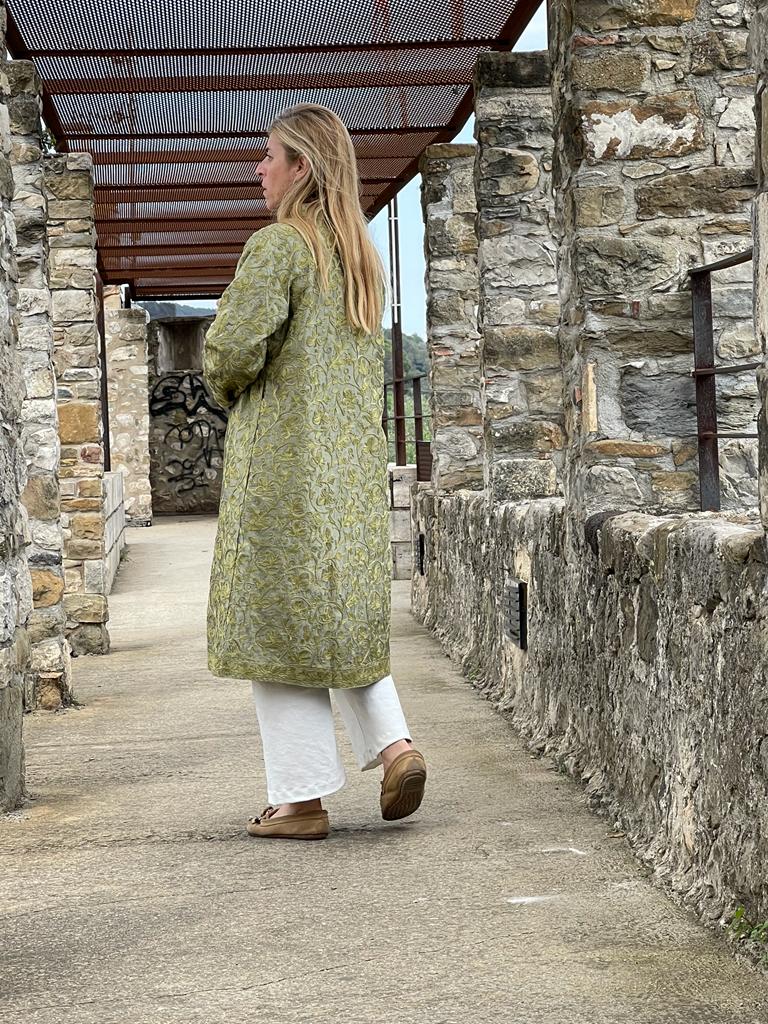 Silk Embroidered Jacket