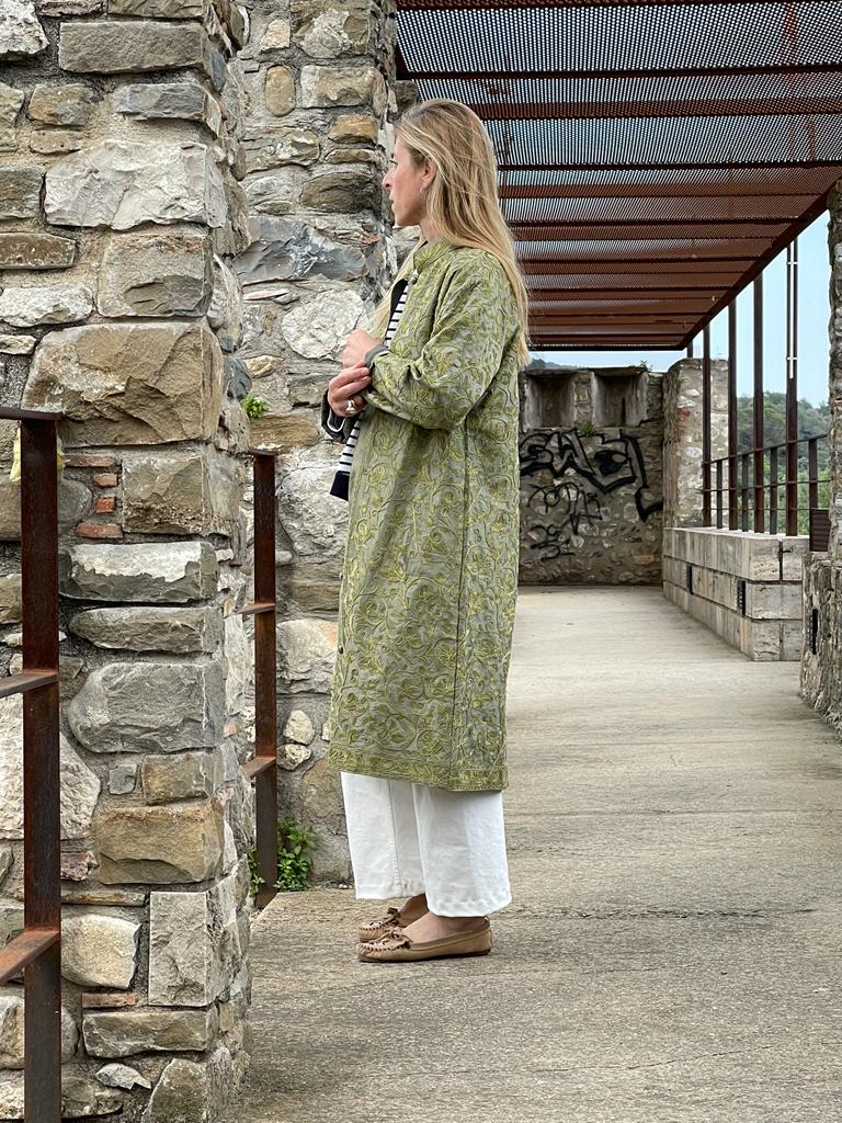 Silk Embroidered Jacket