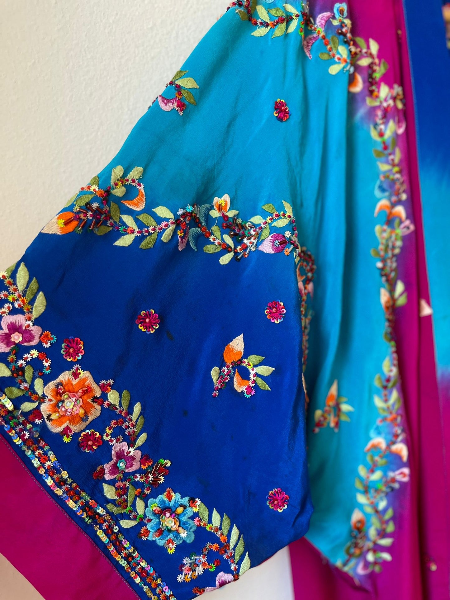 Long Silk Kimono