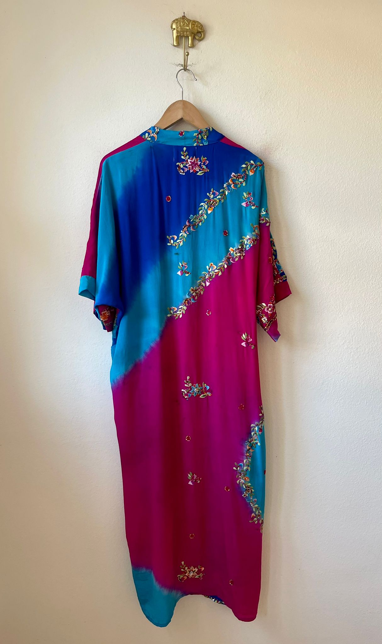 Long Silk Kimono