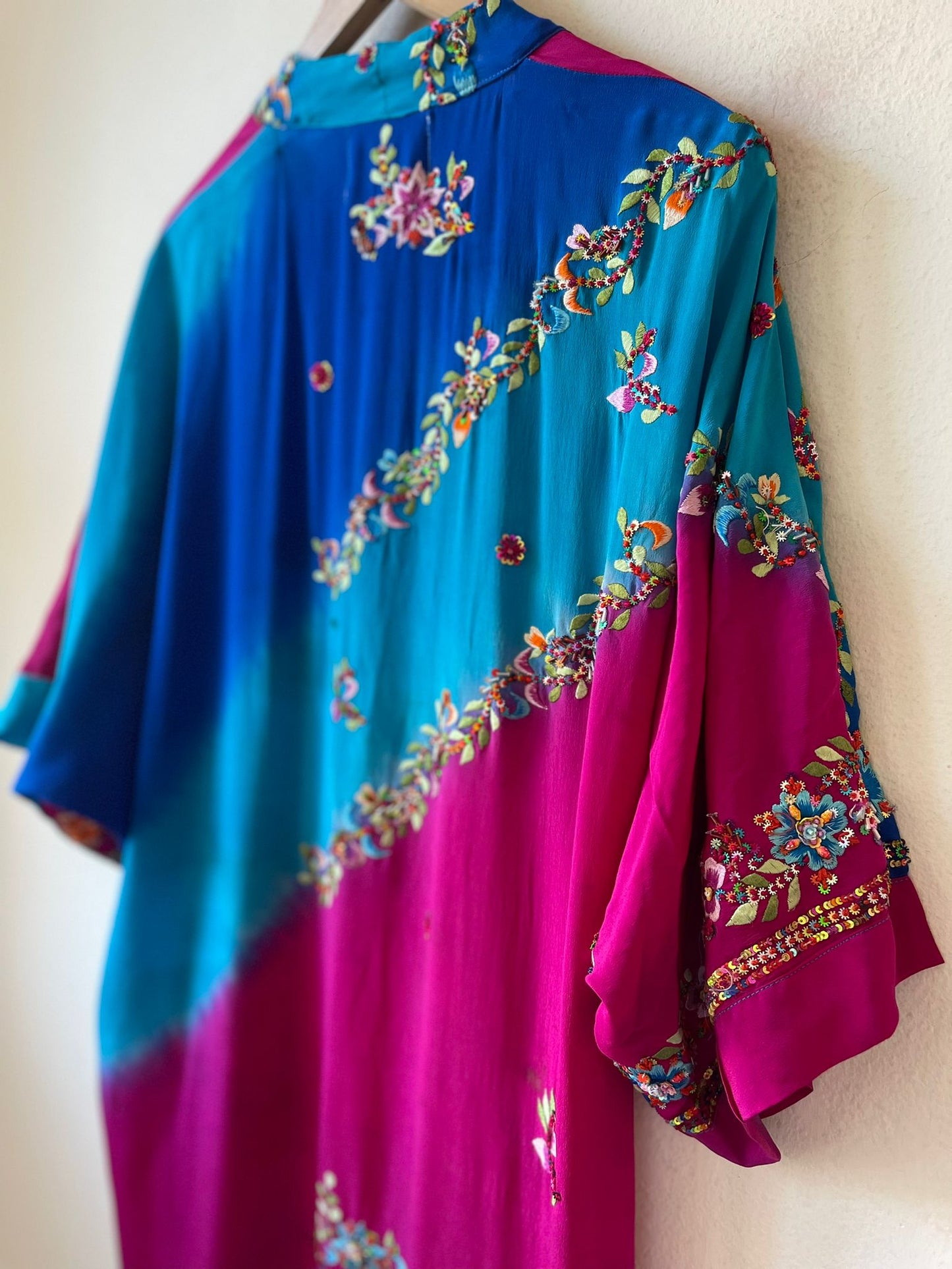 Long Silk Kimono