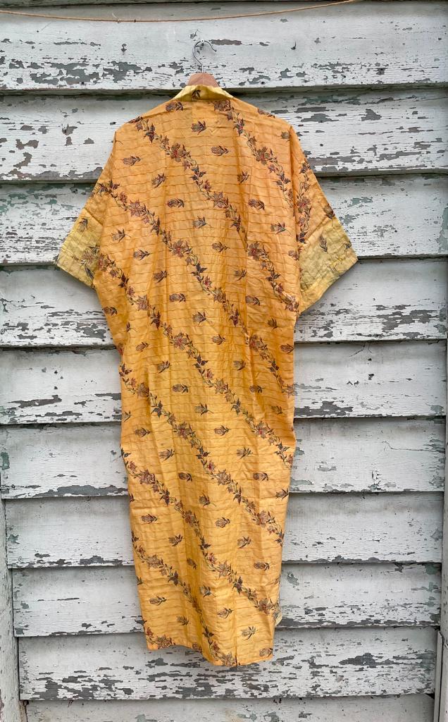 Long Silk Kimono