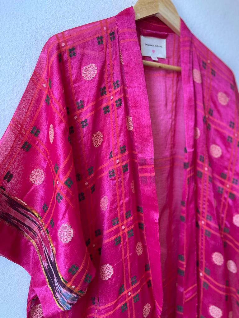 Long vintage kimono