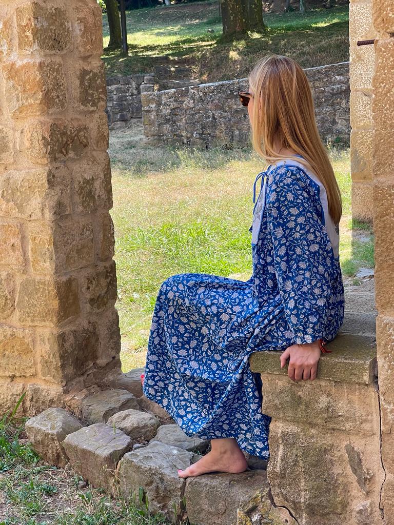 Tulsi blue dress