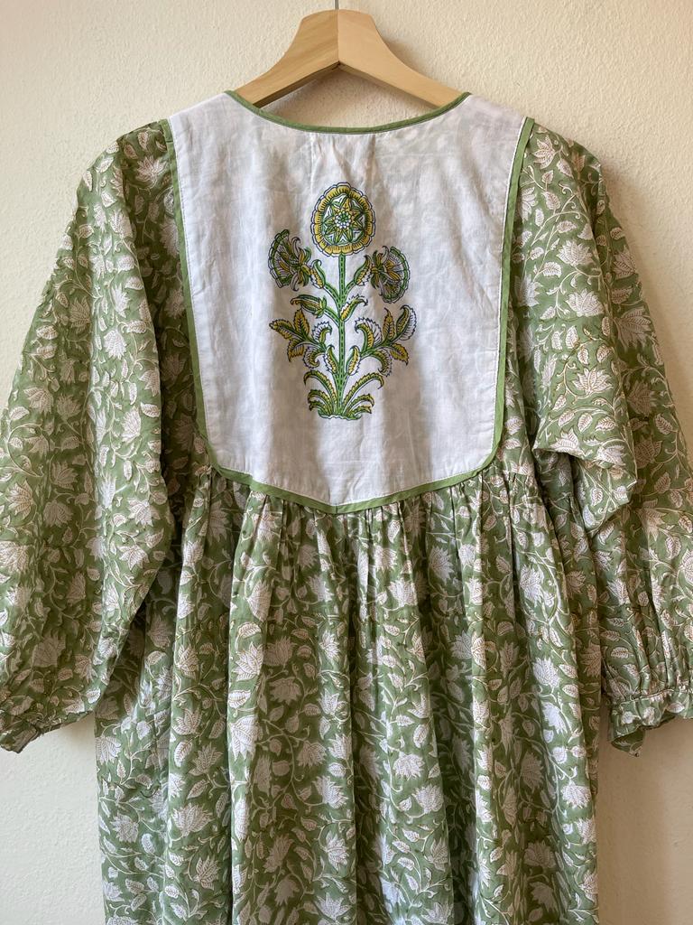 Tulsi green dress