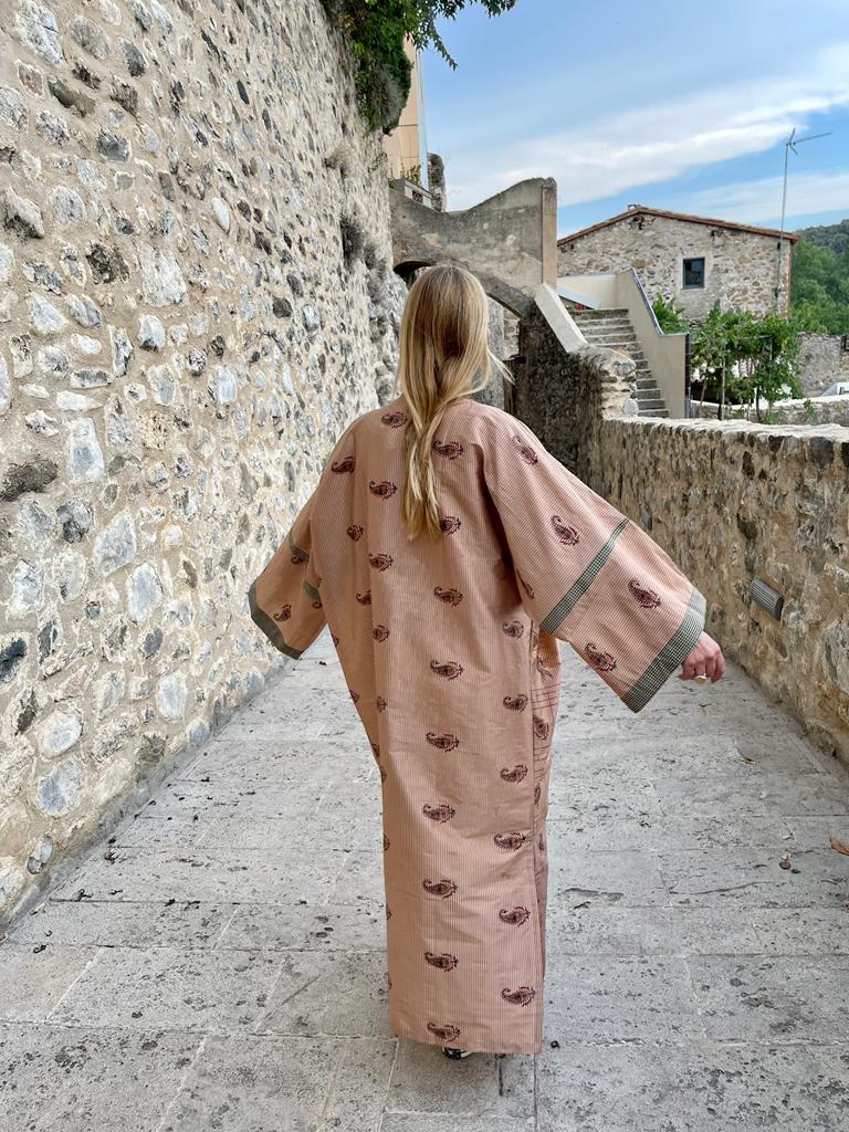 Vintage silk kimono