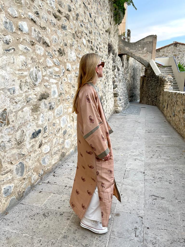 Vintage silk kimono