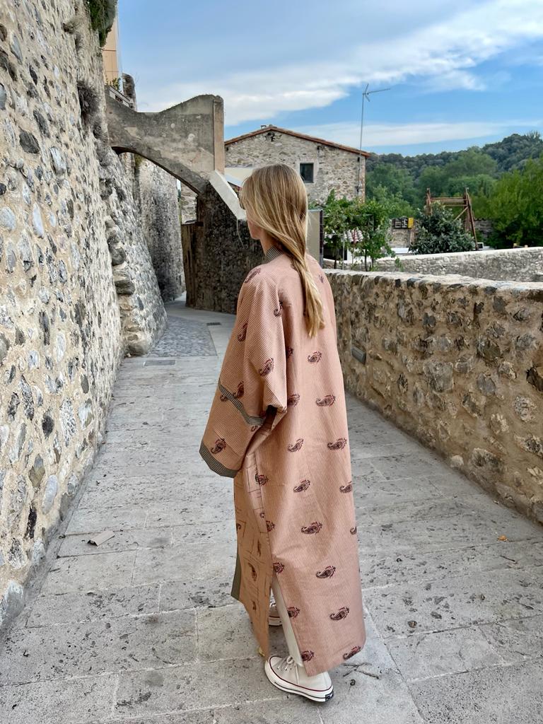 Vintage silk kimono