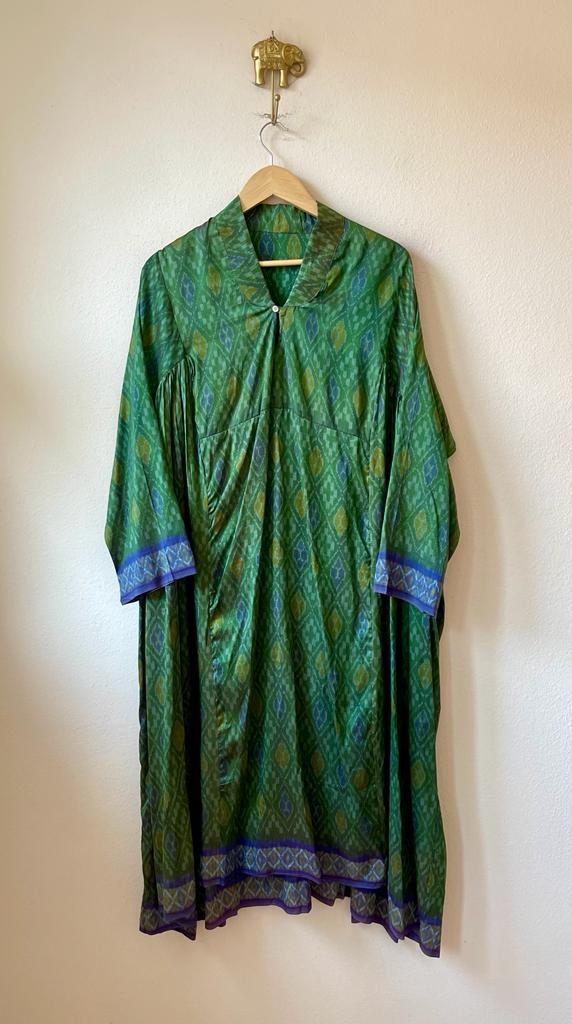 Oversize sari dress