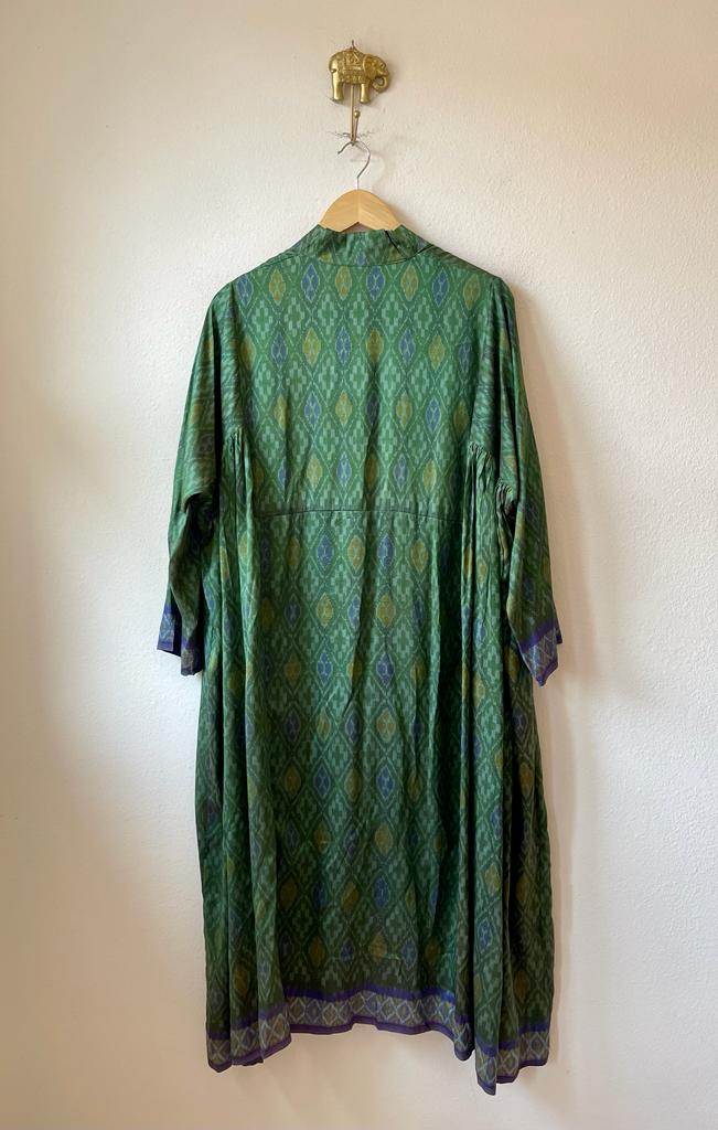 Oversize sari dress
