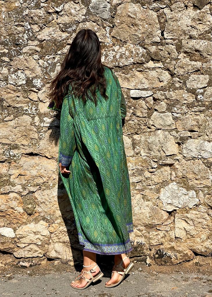 Oversize sari dress