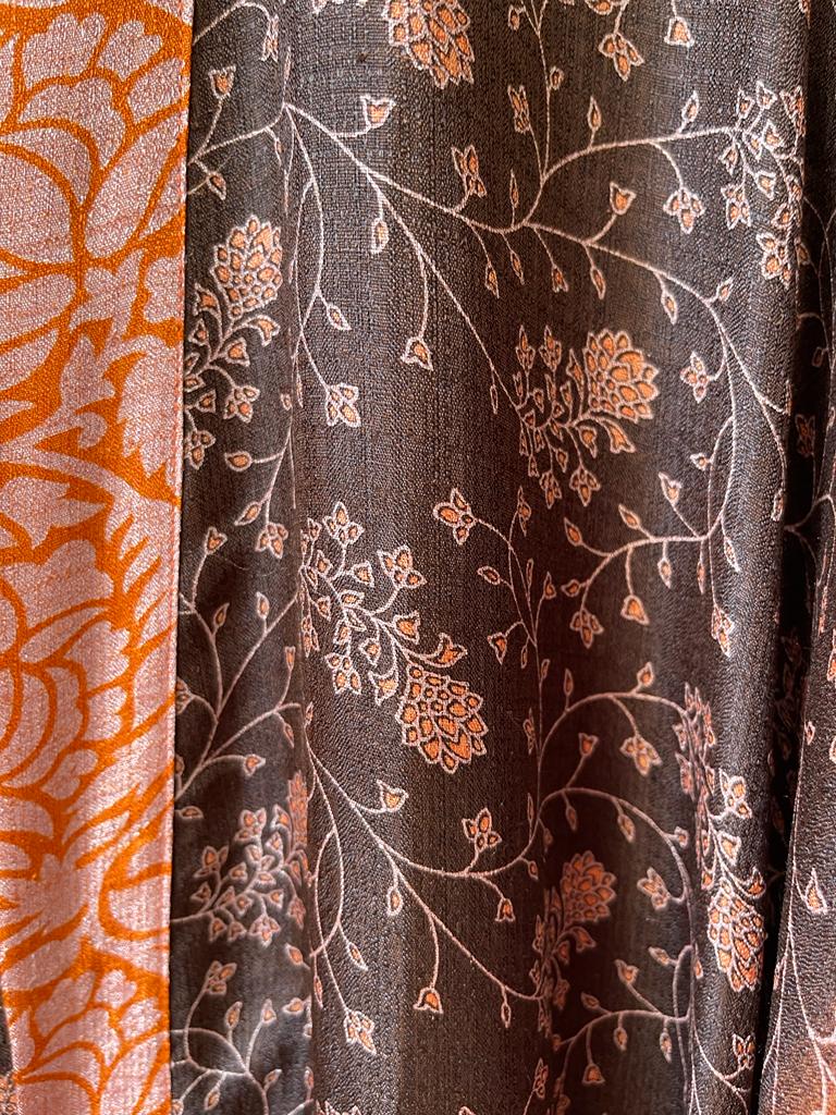 Long Silk Kimono