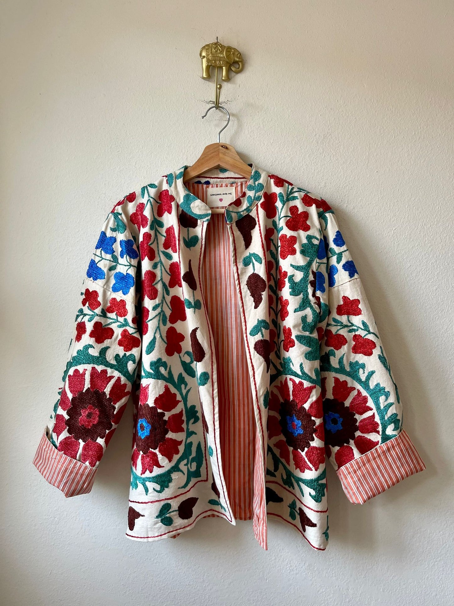 Short Suzani jacket