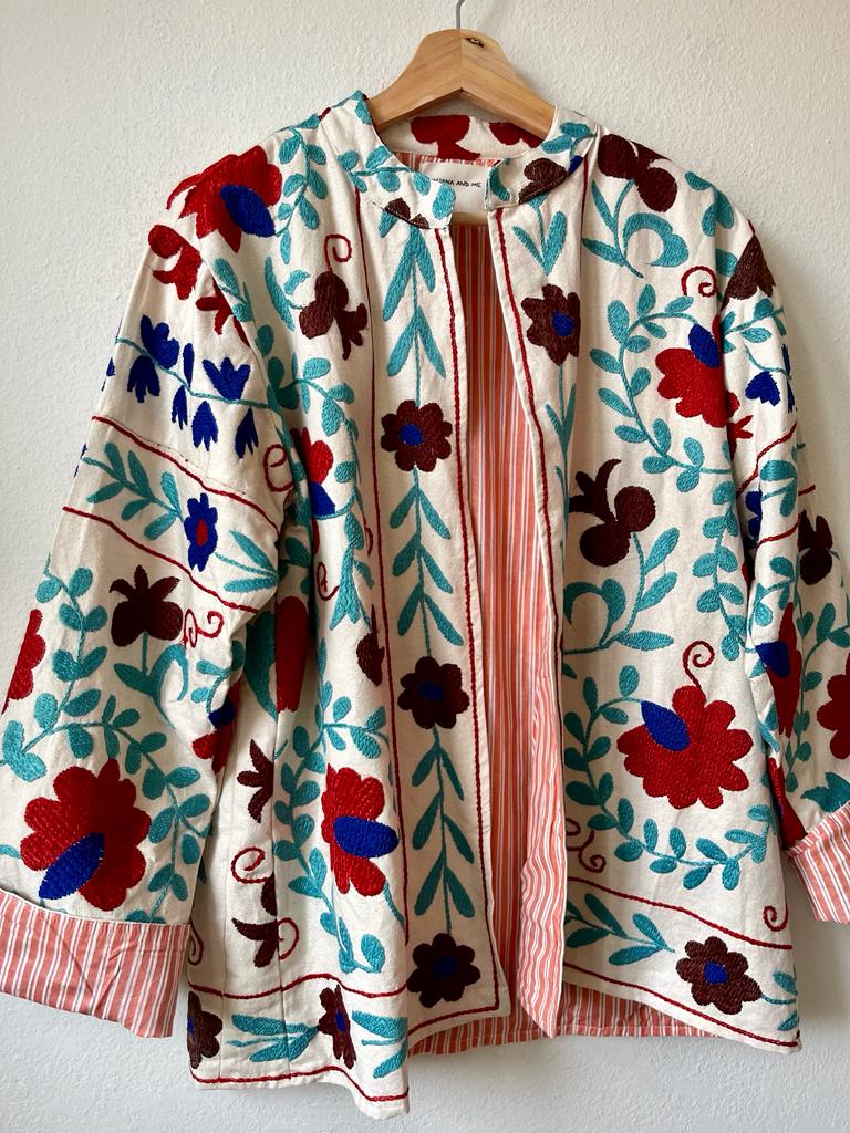 Short Suzani jacket