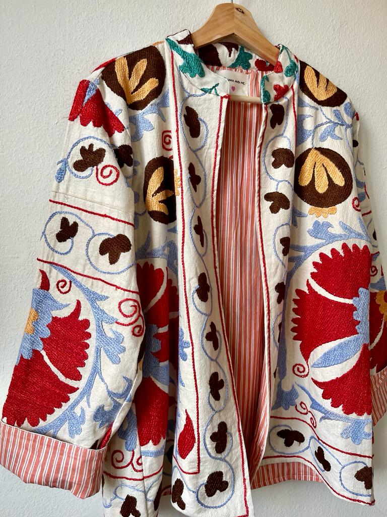 Short Suzani jacket