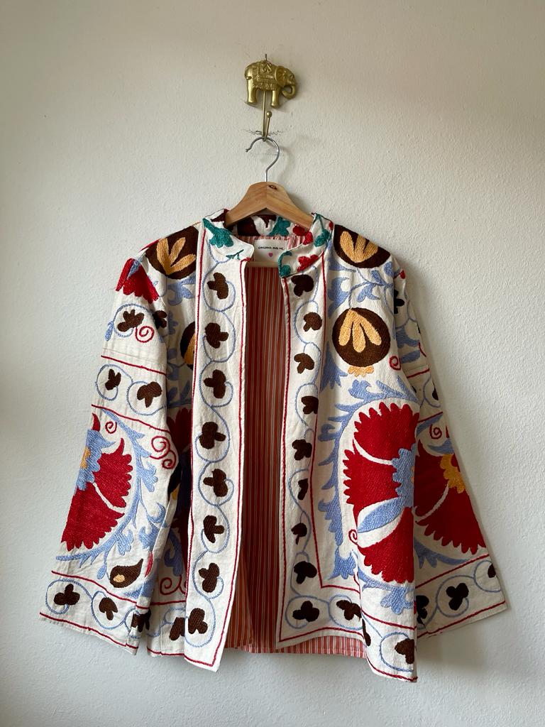 Short Suzani jacket